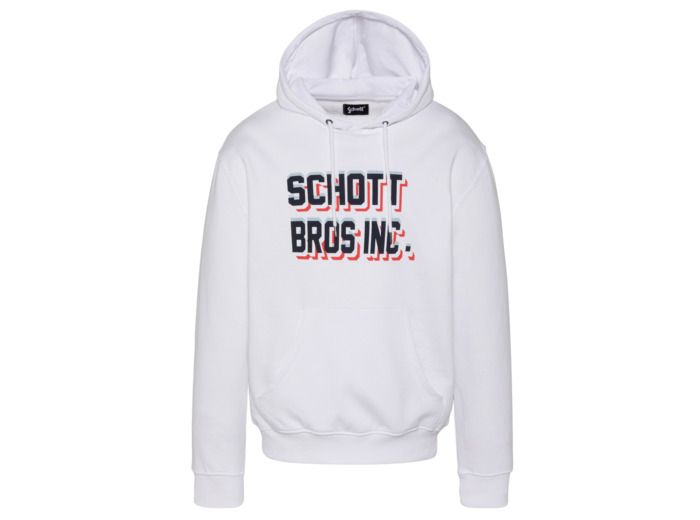 Sweatshirt à capuche imprimé « SCHOTT BROS INC. »