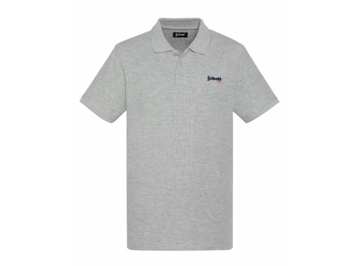 Polo 3 boutons à logo brodé PS0022