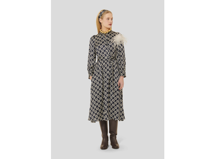 Robe Rivoltina Nuit en Viscose