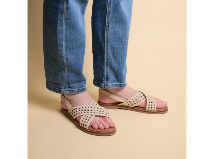Sandales Femme Anka Blanc
