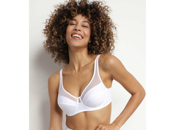 Soutien-gorge emboitant avec armatures blanc Generous Dim