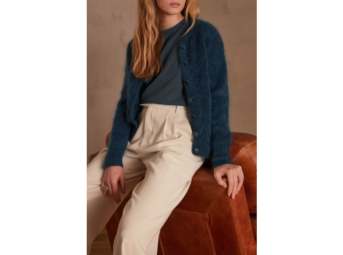 Gilet en mohair LOU