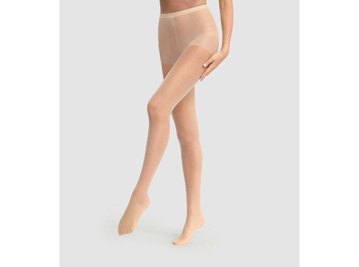 Collant voile transparent noir Body Touch Dim 17D