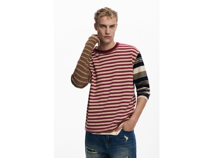 T-Shirt À Manches Longues En Maille – Homme