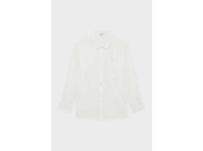 Chemise unie en popeline - USHA