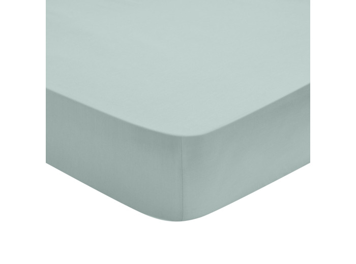 Drap Housse Influence Percale Glacier