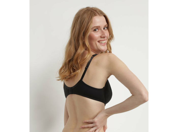 Collant femme galbant en voile Lycra Noir Diam’s Contour 360