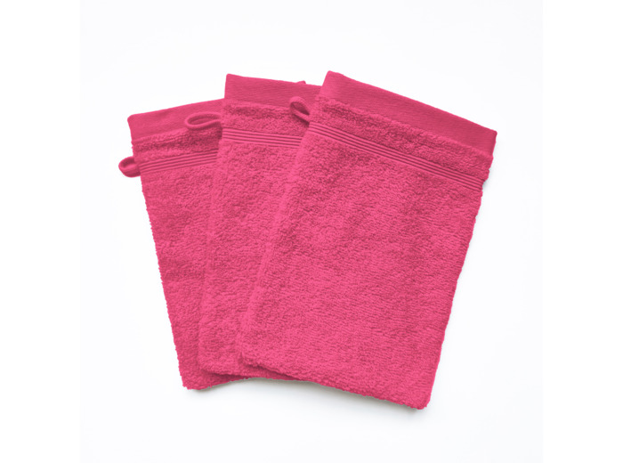 Lot de 3 gants DODO MINERAL - Coloris FUSHIA