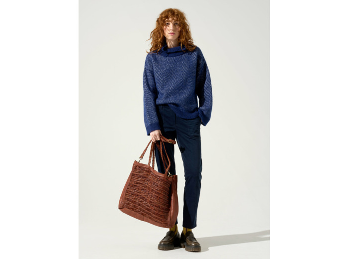 Pantalon droit le grand bleu