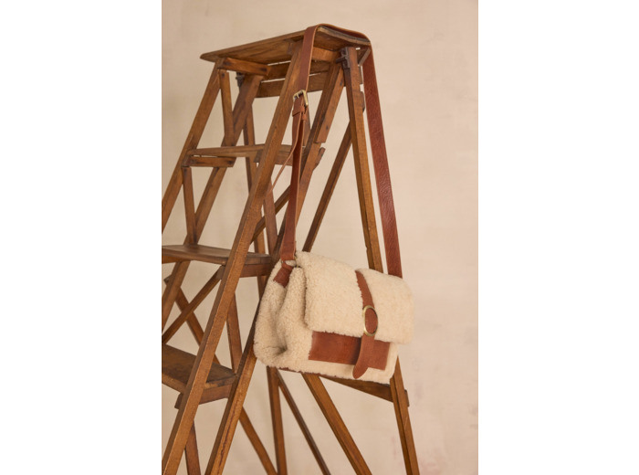 Sac besace en cuir LOUIS