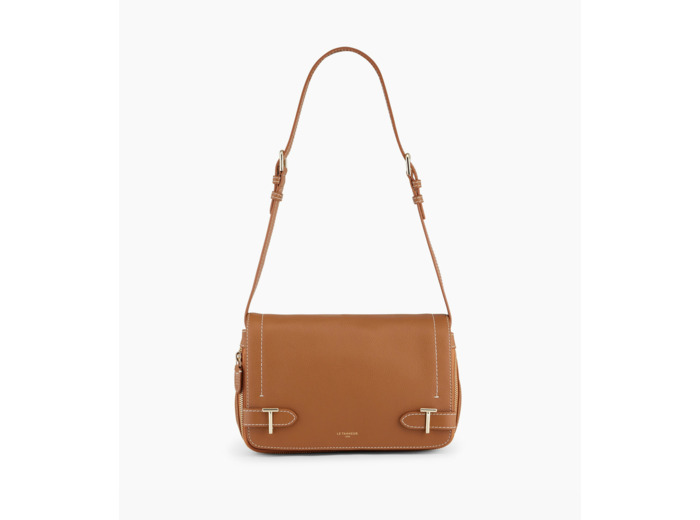 Petit sac bandoulière Simone en cuir grainé