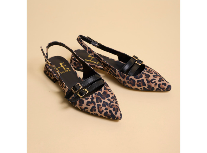 Ballerine Femme Queen Leopard
