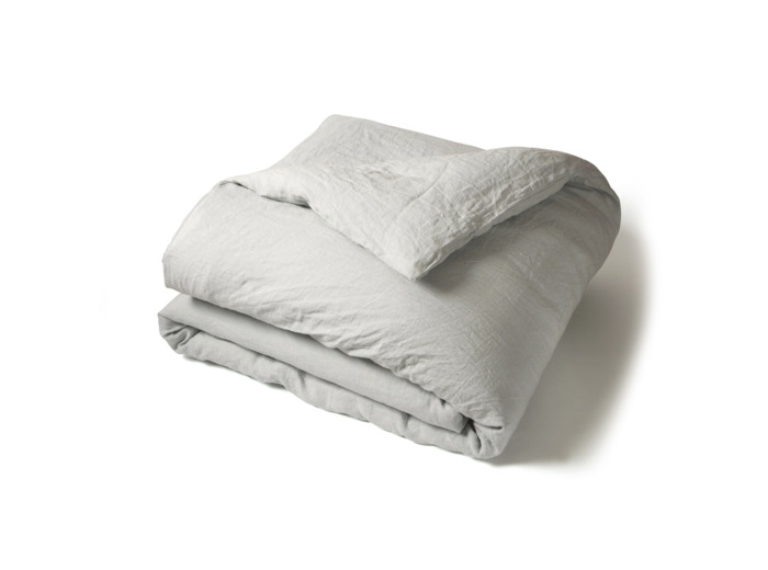 Linge de lit uni lin lavé | Housse de couette | Tradition des Vosges