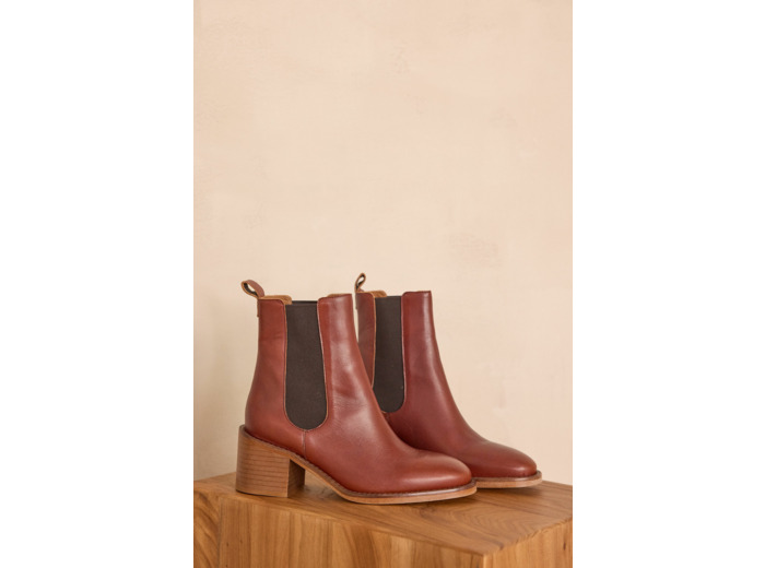 Bottines en cuir VALENTINA