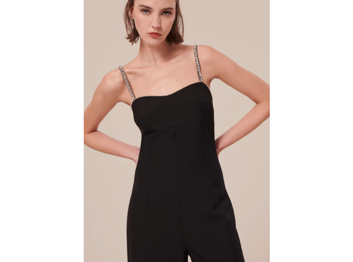 Combinaison Clotilde Noir en Laine