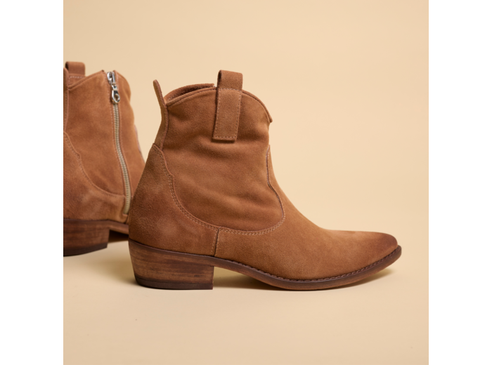 Bottines ete Femme Santa Cuoio