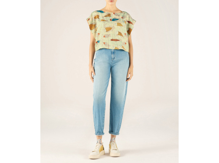 Blouse au clair de l eau