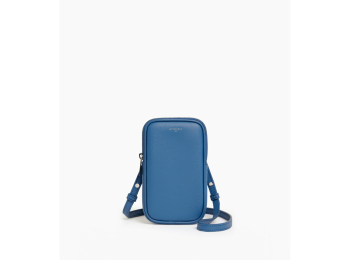 Etui téléphone Emile en cuir grainé