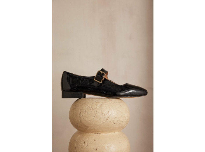 Ballerines VELVET en cuir verni