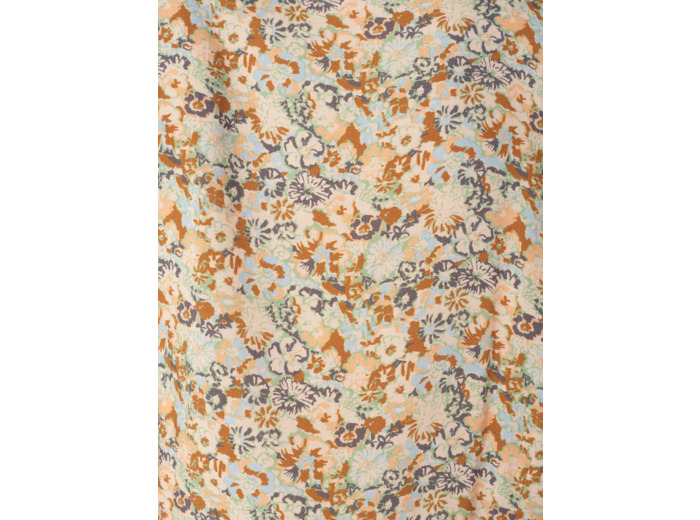 Robe gloria fleurs bleues