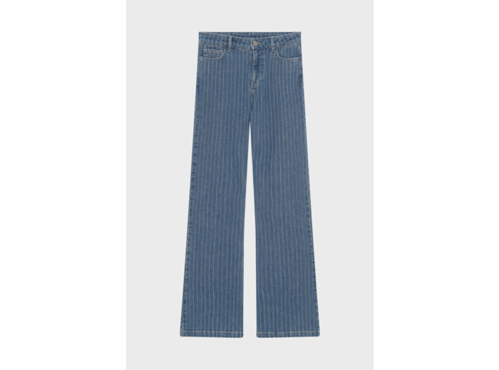 Jean bootcut à rayures - LYSEE