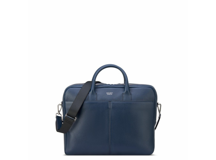 Le cuir graine serviette 2-cpt