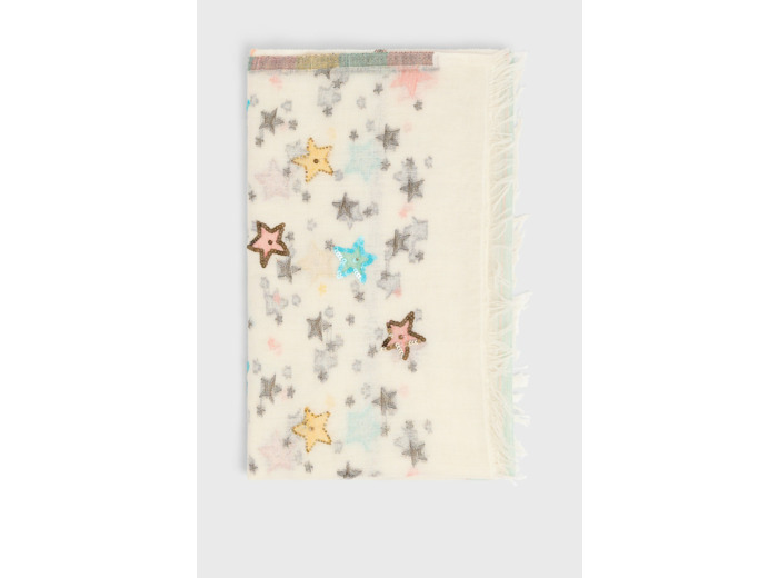 Foulard étoiles multico - PALMINA