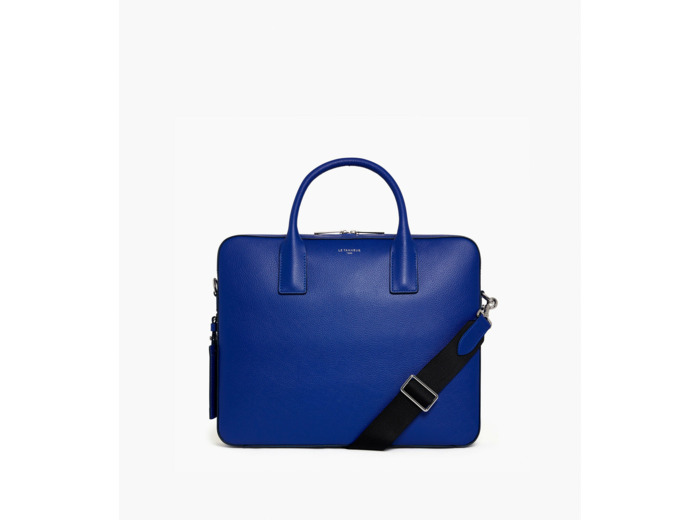 Porte documents slim 15" Emile en cuir grainé