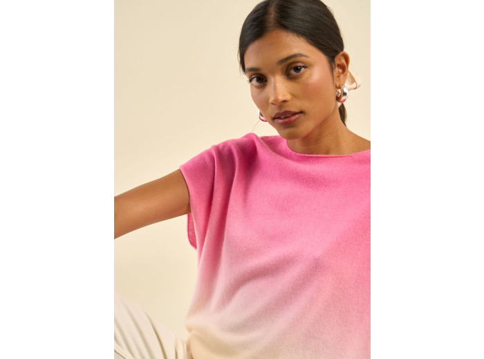 Pull manches courtes tie and dye