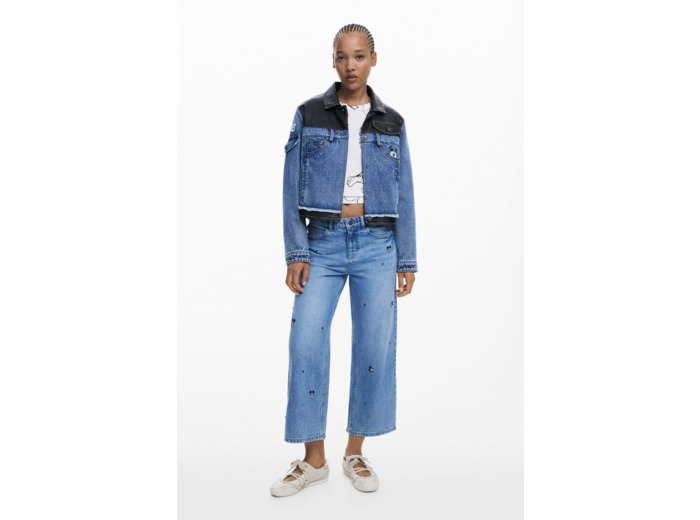 Veste Trucker En Denim – Femme