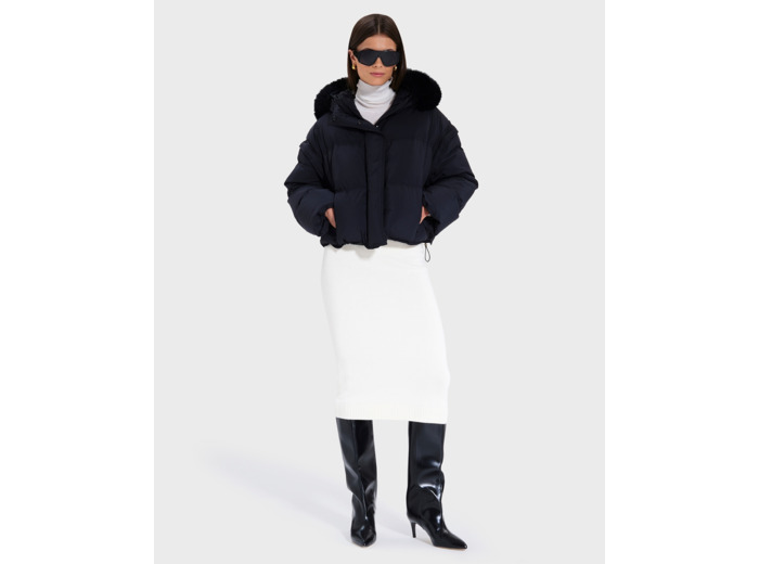 Doudoune Denitsa Noir en Polyester