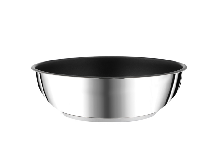 Poêle wok 26cm, Ingenio Préférence,  manche amovible, Antiadhésif, Induction