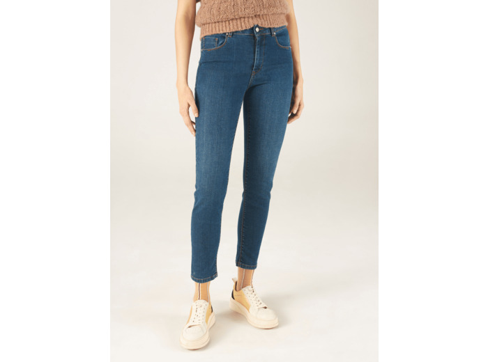 Jean bleu indigo