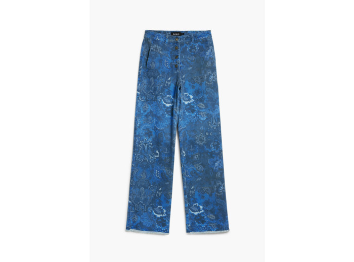Pantalon Long En Tissu – Femme