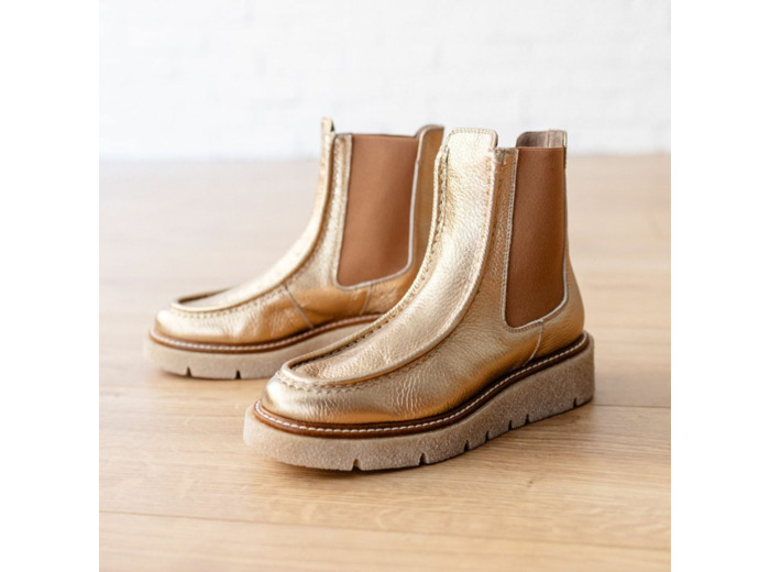 Boots Femme Maggi Gold