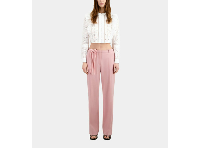 Chemise Blanche En Broderie Anglaise white