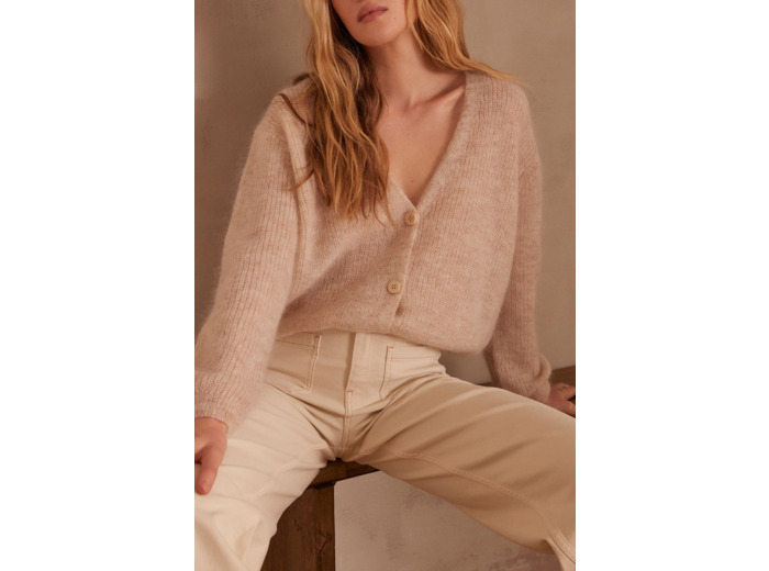 Gilet en mohair CHELTON