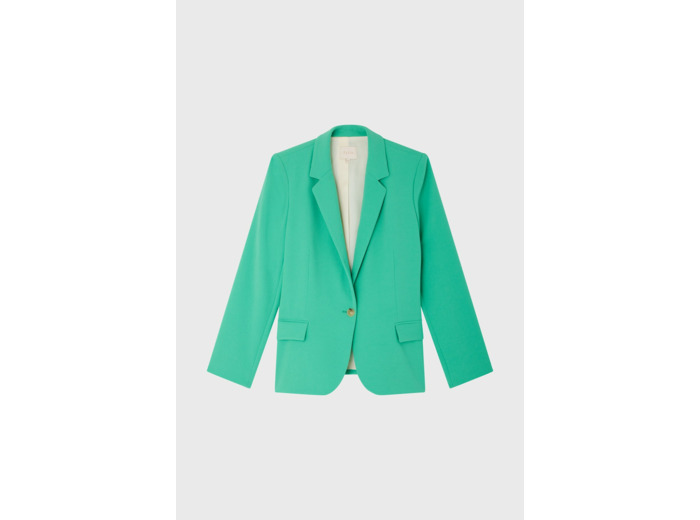 Blazer droit émeraude - BERRIE