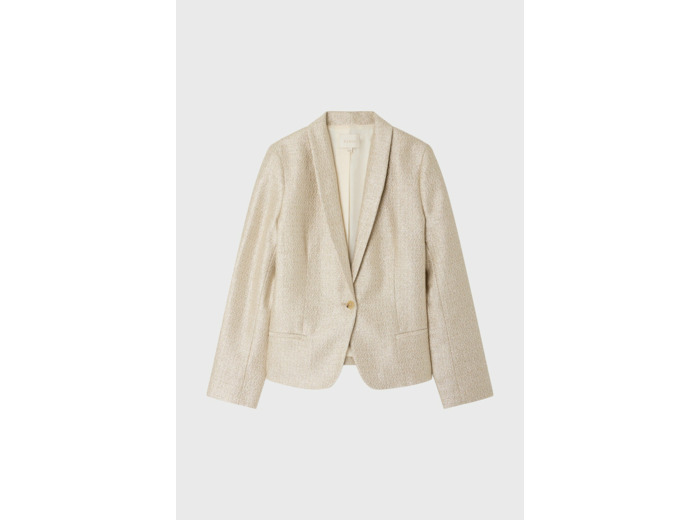 Veste de tailleur dorée - BRAIDY