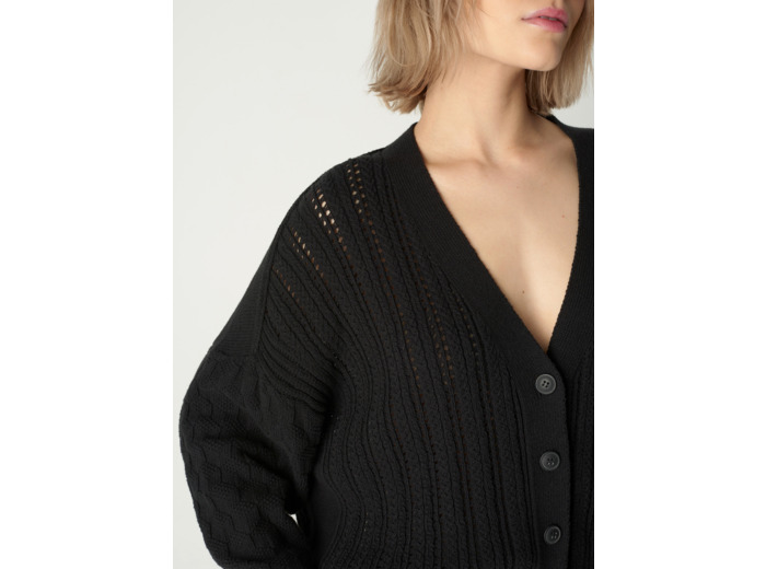 Cardigan liuba fusain