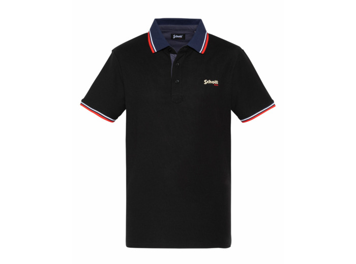 Polo 3 boutons PSHARBOUR SCHOTT