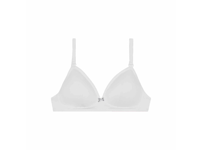 Soutien-gorge triangle blanc DIM Girl
