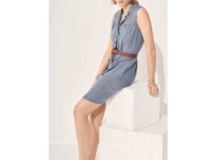 Robe blue jean