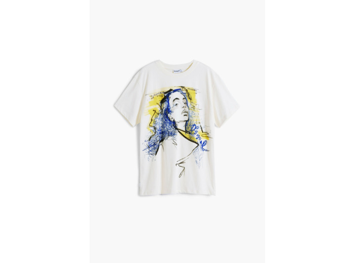T-Shirt À Manches Courtes En Maille – Femme