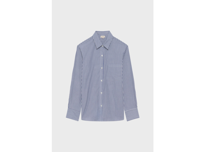 Chemise rayée en popeline - URSY
