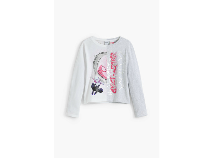 T-Shirt À Manches Longues En Maille – Fille
