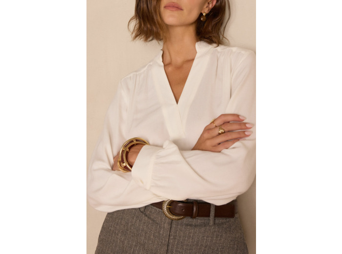 Blouse col V SUZON