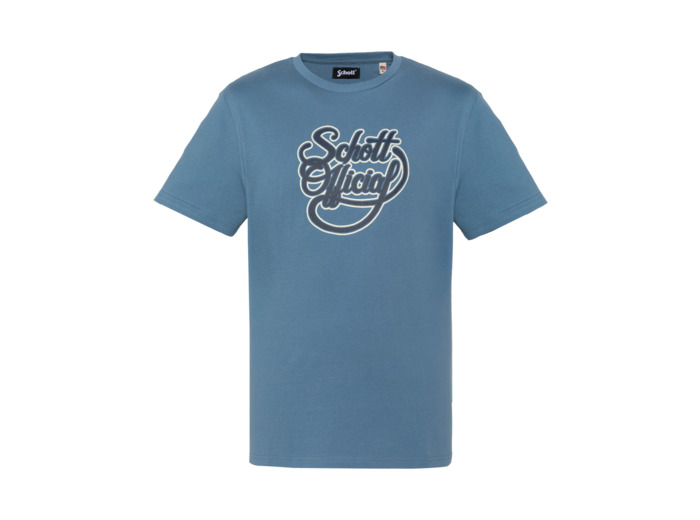 T-shirt imprimé Schott Official vintage