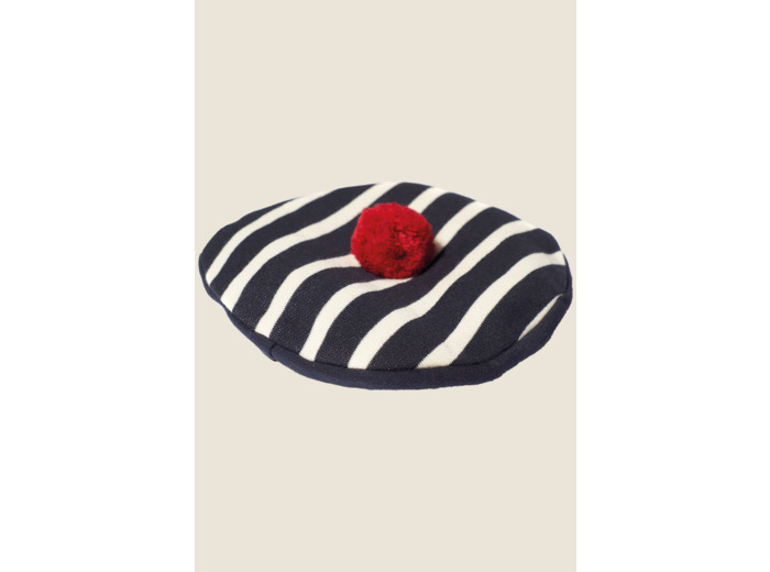 Béret mixte bébé avec pompon Lulu