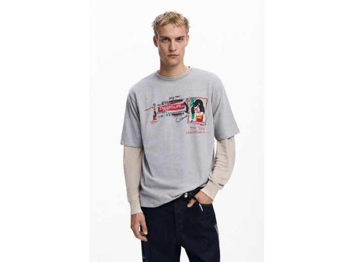 T-Shirt À Manches Courtes En Maille – Homme
